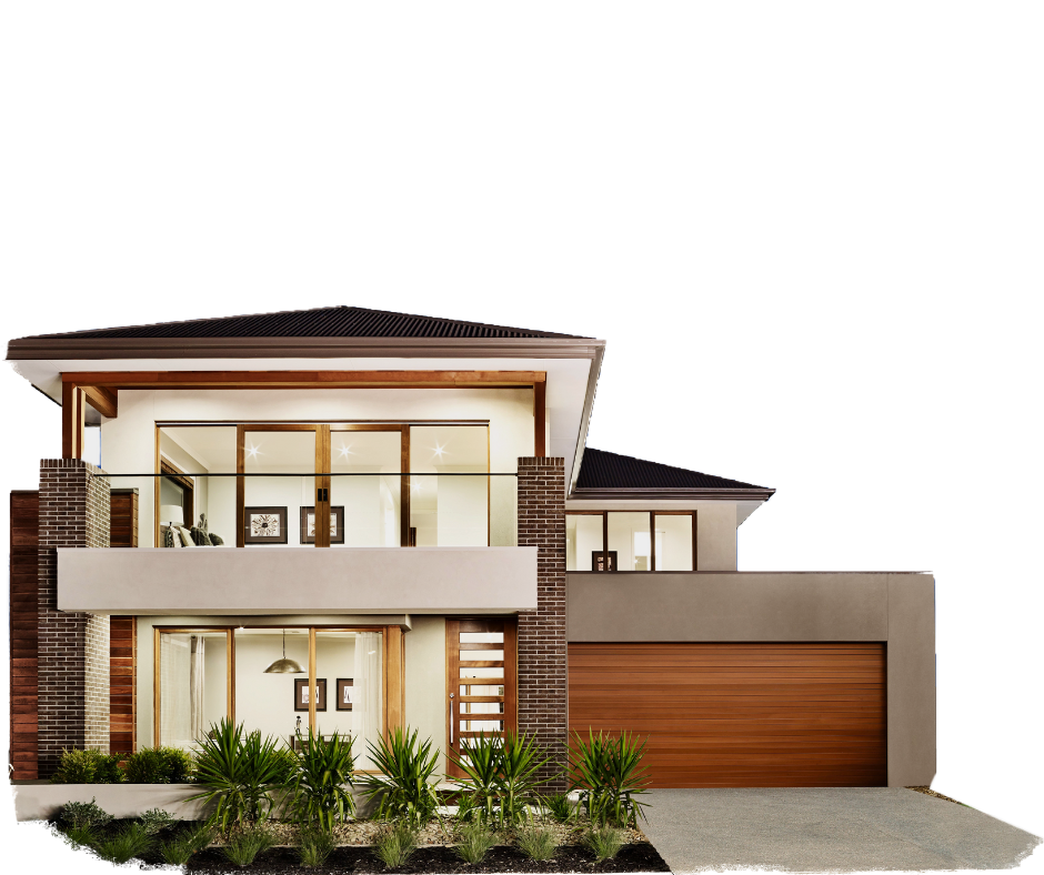 สีน้ำตาล ขาว เรียบง่าย หอพัก รีสอร์ท Facebook Post